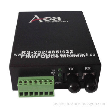 Fiber Optical Modem, RS232/RS485/RS422 to Fiber Optic Single ModeNew